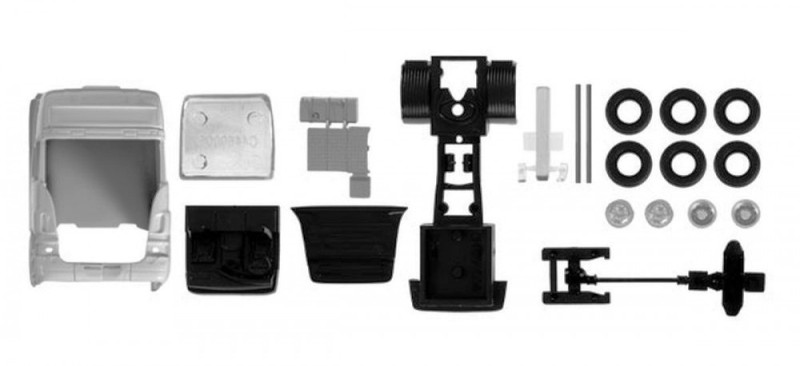 Scania R TL Zugmaschine, weiß Inhalt: 2 Stück