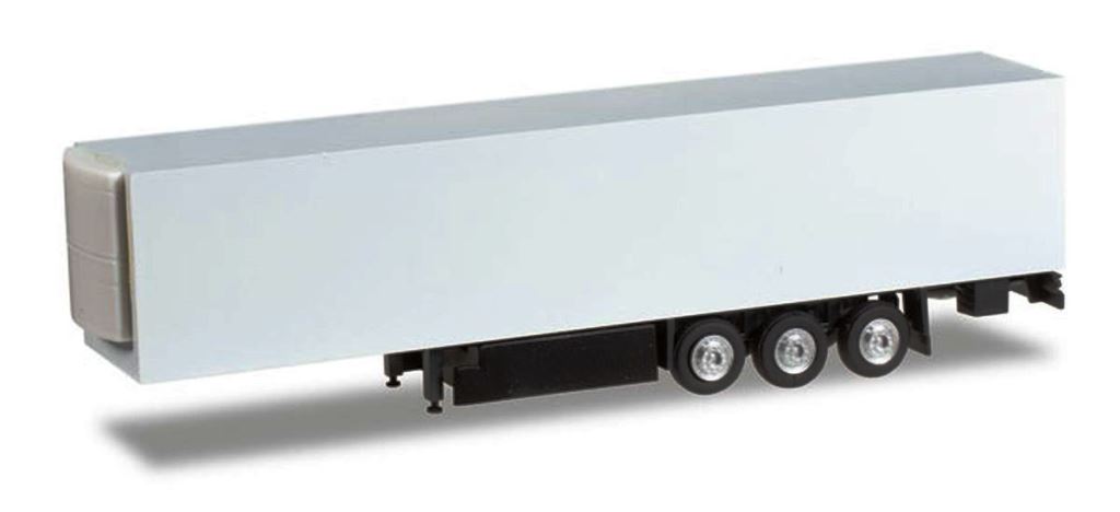 Kühlkoffer-Auflieger mit Palettenkasten