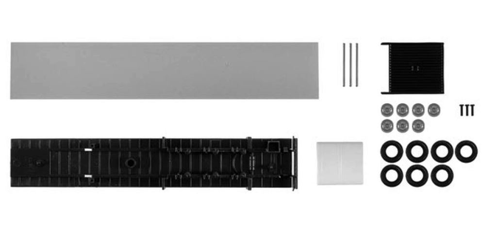 Kühlkoffer-Auflieger mit Palettenkasten