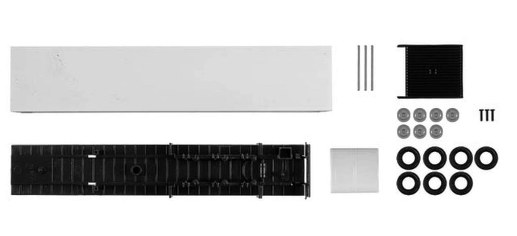 Kühlkoffer-Auflieger mit Palettenkasten 