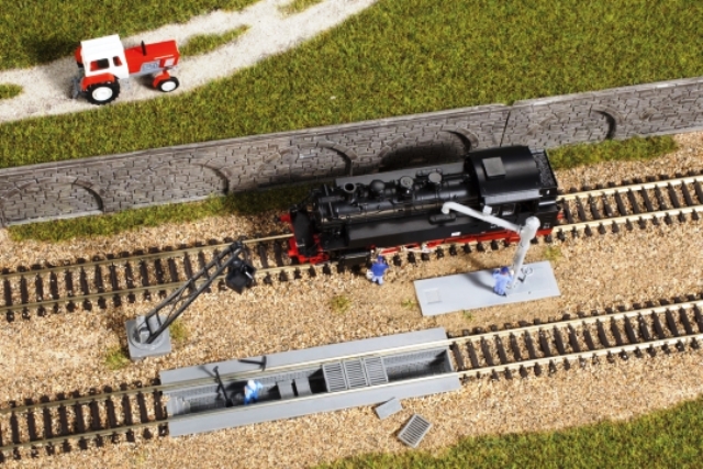 Salakoló vízdaruval