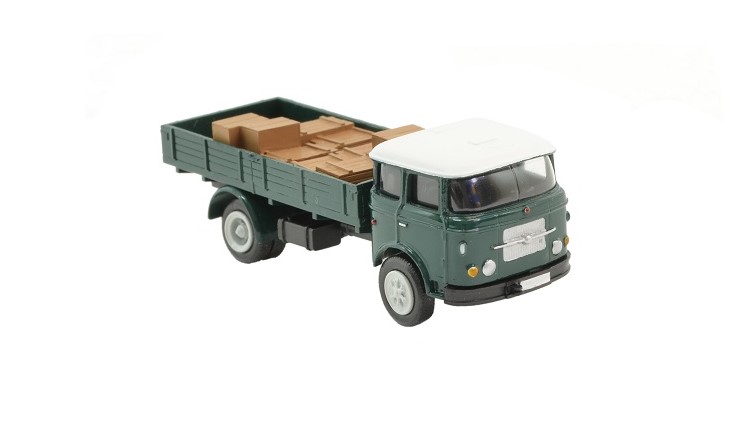 Skoda RT 706 Pritsche mit Holzkistenladung (Bausatz)