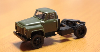 GAZ-52-06 Nyerges vontató szóló tehergépkocsi katonai