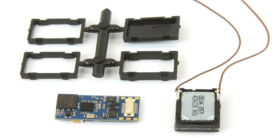 LokSound 5 micro, DCC/MM/SX/M4, Next18, mit Lautsprecher 11x15mm