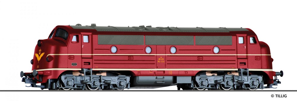 Diesellokomotive Reihe MY DSB Ep.III.