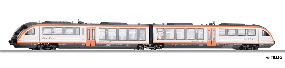 TILLIG Dieseltriebwagen BR 642 „Trilex“ DLB GmbH Ep.VI.