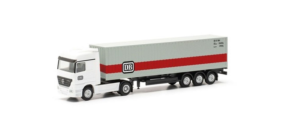 HERPA MB Actros Container-Sattelzug 'Deutsche Bahn'