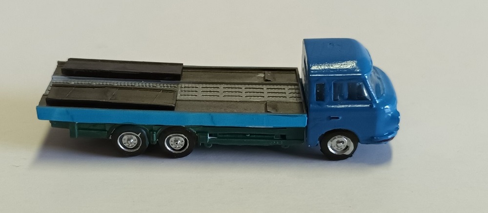 3D Fertigmodelle Barkas autómentő kék