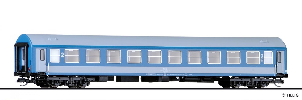TILLIG Reisezugwagen 2. Kl, Typ Y/B 70, MAV Ep.IV.