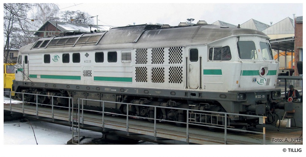 TILLIG Diesellokomotive W 232-09  ITL  Ep.V.