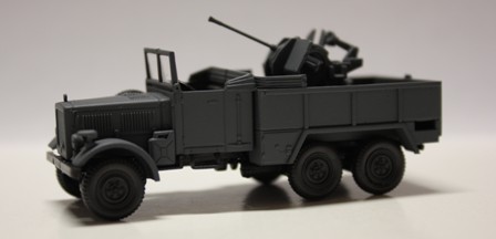 Dízel platós légvédelmi ágyúval