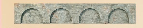 Támfal, árkádos 6 db