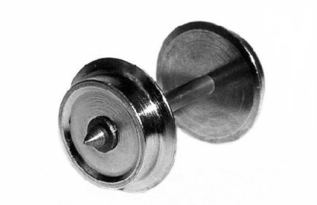 Fém kocsikerék egy oldalon szigetelt (8,3 mm)