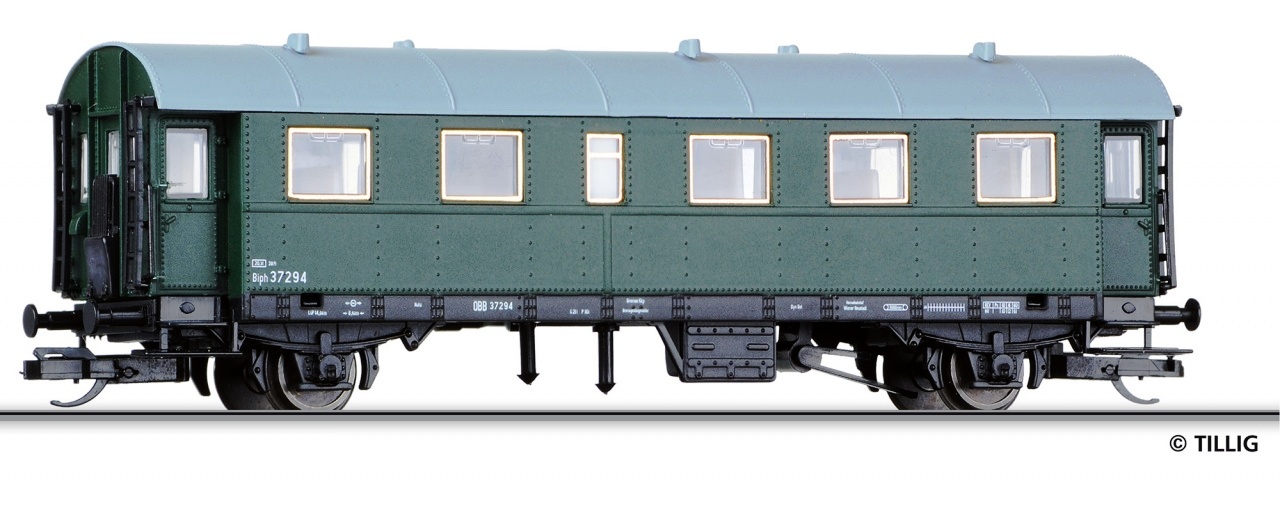 Személykocsi 2.oszt. Bihp (ex Bi 29), ÖBB, Ep.III