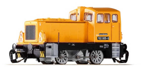 Dízel tolatómozdony BR102 005-6 DR Ep.IV