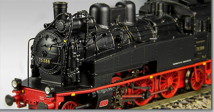 Gőzmozdony BR75 588 DRG Ep.II