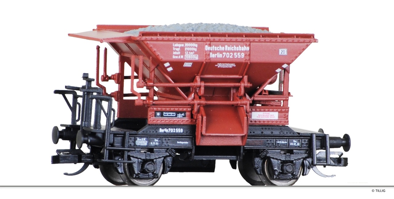 Kőzuzalék szállító kocsi Otmu DRG, Ep.II 