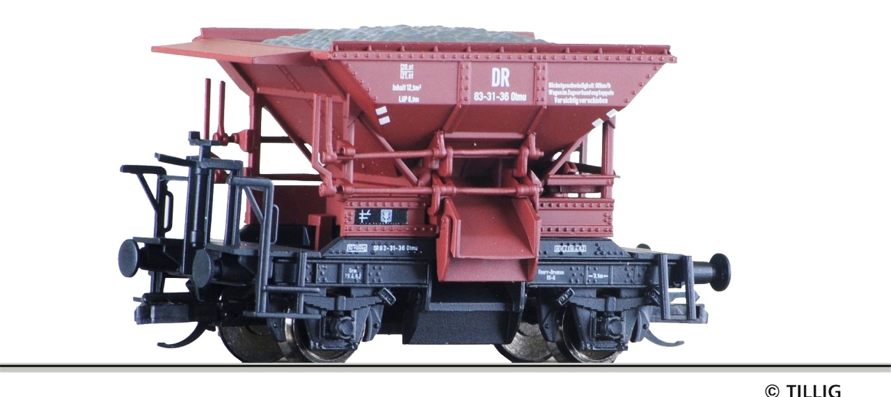 Zúzottkőszállító kocsi Otmu DR Ep.III.