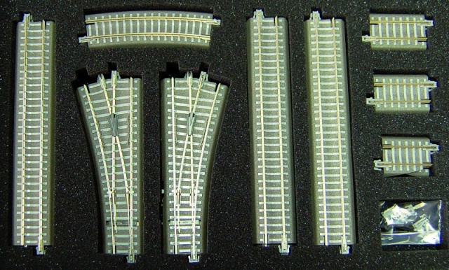 Töltéses sínkészlet  