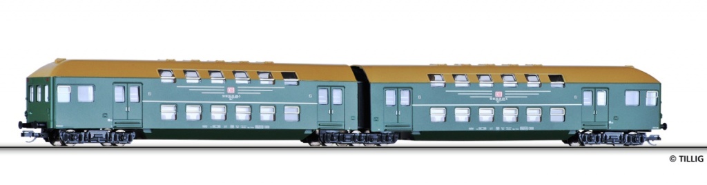 Doppelstockwagen-Einheit  2 Kl.  DB AG Ep.V.