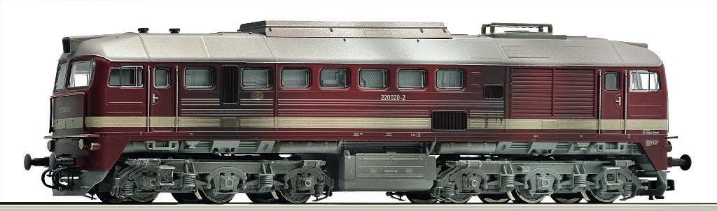 Dízelmozdony BR220 020, DBAG, Ep.V, (koszolt)