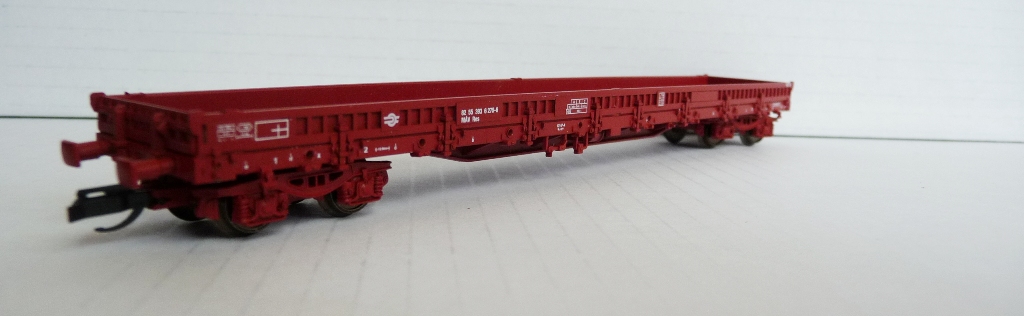 Lapos tehervagon Res MÁV Ep.V.