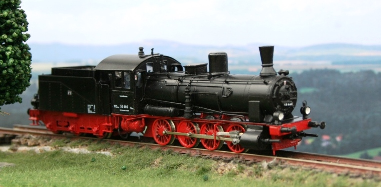 Gőzmozdony G-5 BR 55 Museumlok