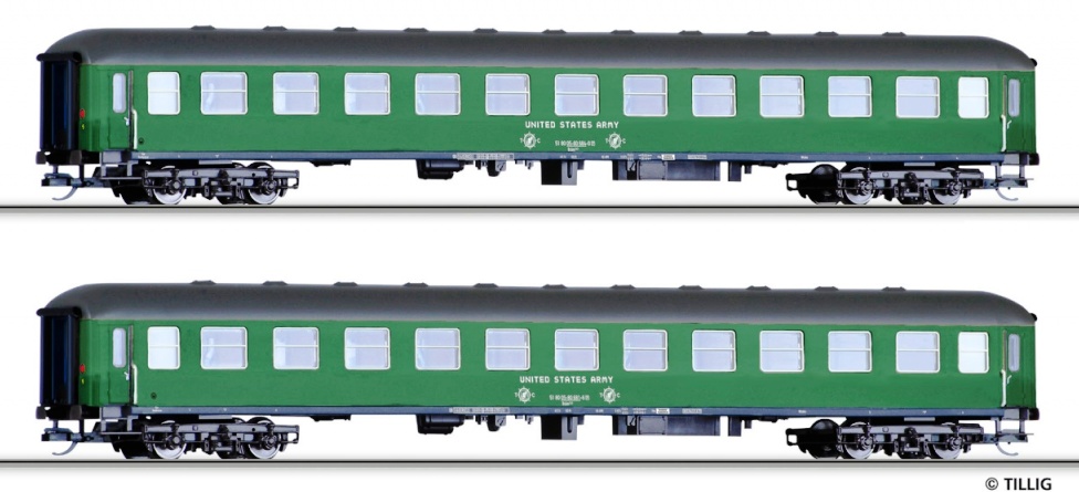 Reisezugwagenset  USTC-Militärzug 1 DB
