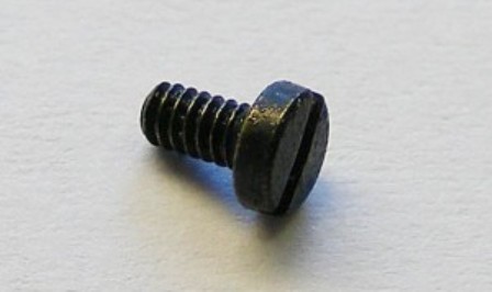 csavar M1,6x3 fekete