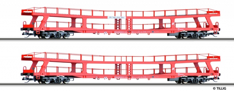 Autotransportwg-set DDm916 ÖBB Ep.IV.
