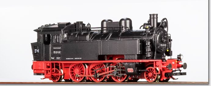 Gőzmozdony BR75 515, DR, Ep.III, Museumslok