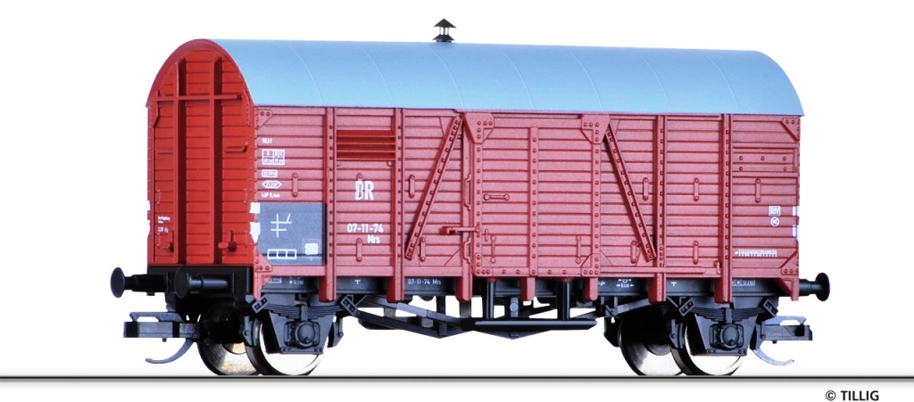 Gedeckter Güterwagen DR Ep.III.