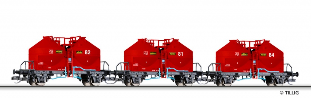 3er Set Staubsilowagen, WLE, Ep.IV