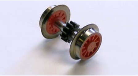 Hajtott kerék, piros BR01