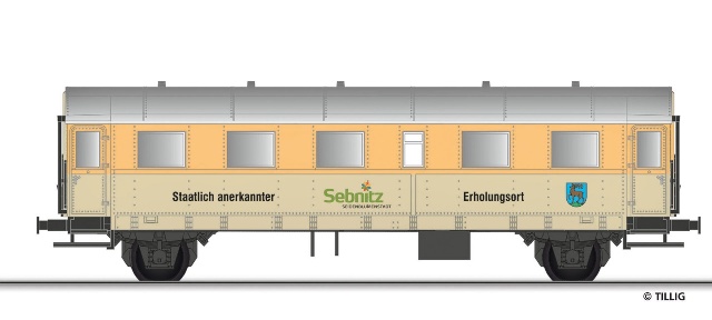 Személykocsi 'Kunstblumenstadt Sebnitz'