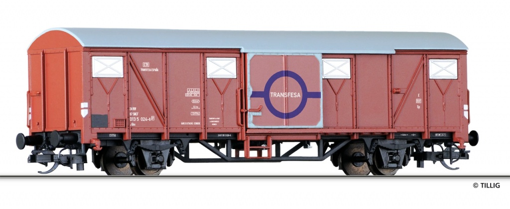 Gedeckter Güterwagen Gbs 