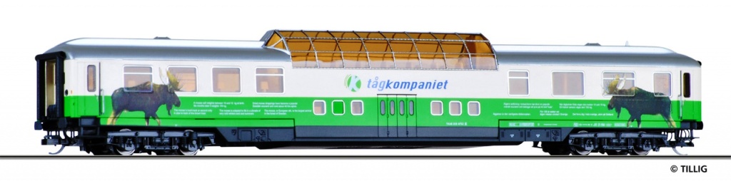 Aussichtswagen Adm, tag kompaniet, Ep.IV