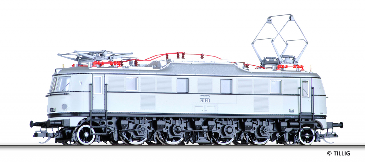 Elektrolokomotive E 18 DRG Ep.II. Fotolackierung