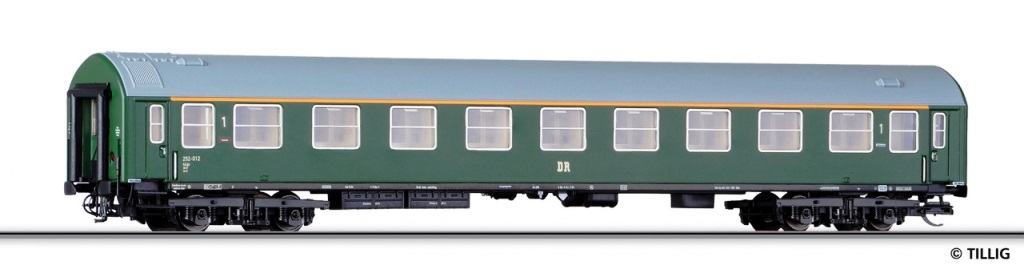 Reisezugwagen 1.Kl, Typ B, DR, Ep.III