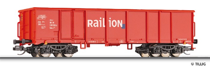 4 tengelyes nyitott tehervagon Eaos-x 075 DBAG, Ep.VI