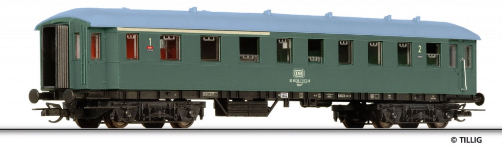 Reisezugwagen 1./2. Kl. ABvse 617 DB Ep.IV.