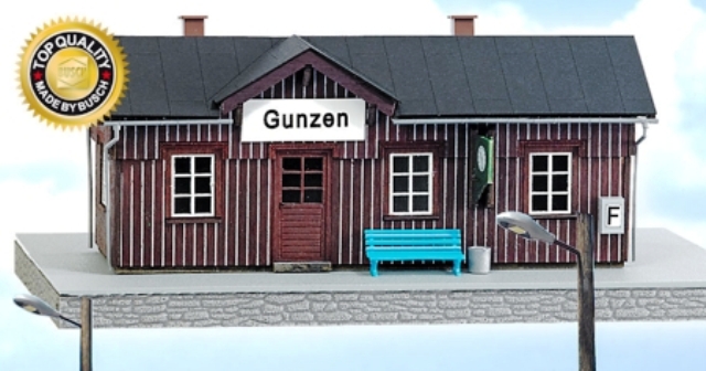 Bahnhof Gunzen TT Busch