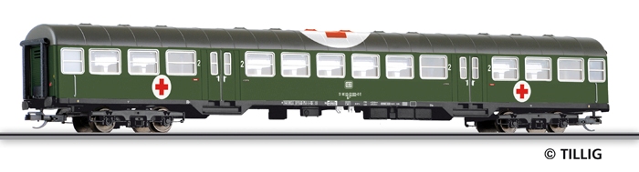 Kórházvagon készlet (Silberlingen Bn 724) DB, Ep.IV 