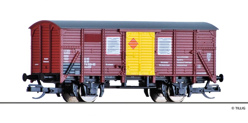 Gedeckter Güterwagen DR Ep.IV.