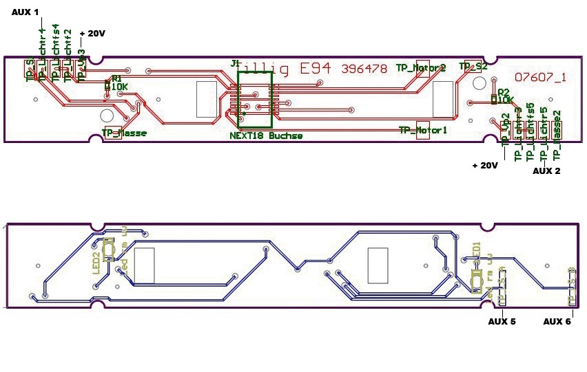 Elektrolokomotive Rh 1020 der ÖBB Ep.III.