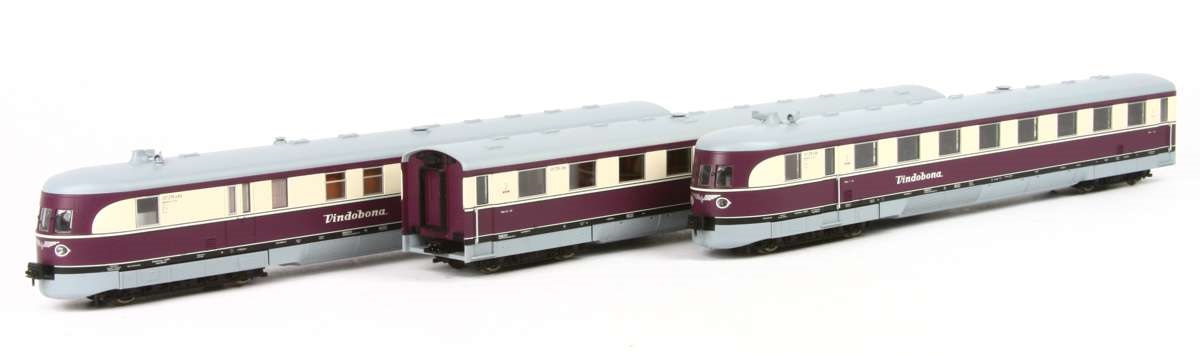 Triebzug SVT137 278 'Vindobona', DR, Ep.III, 3-teilig