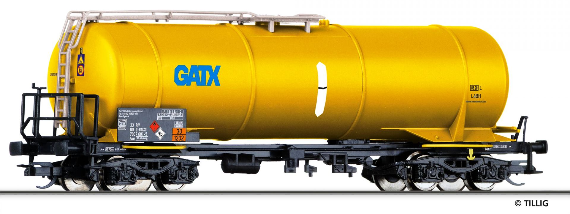 Kesselwagen Zans GATX Ep.VI.