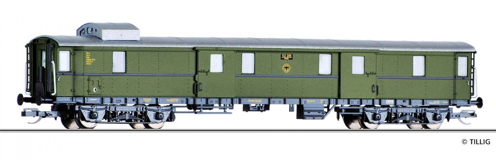 Gepäckwagen Pw4i-31 DRG Ep.II.