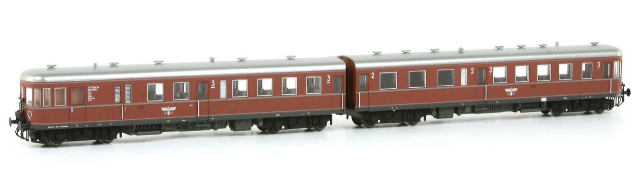 Triebzug VT137 'Stettin', DRG, Ep.II, 2-teilig, DC-Digital