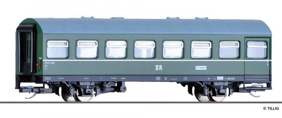 Reisezugwagen 2. Kl. Bgtr DR Ep.III.